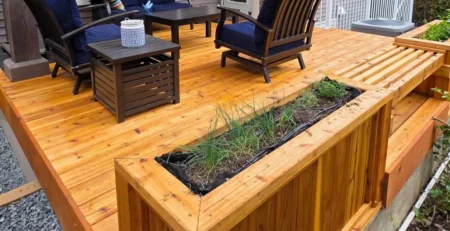 Cedar Decking