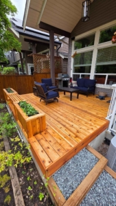Cedar Decking
